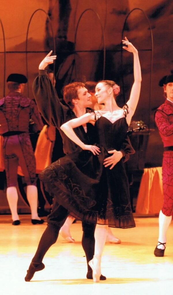 Don Quichotte. Roman Mikhalev et Emanuelle Grisot. Crédit photo Sigrid Colomyès